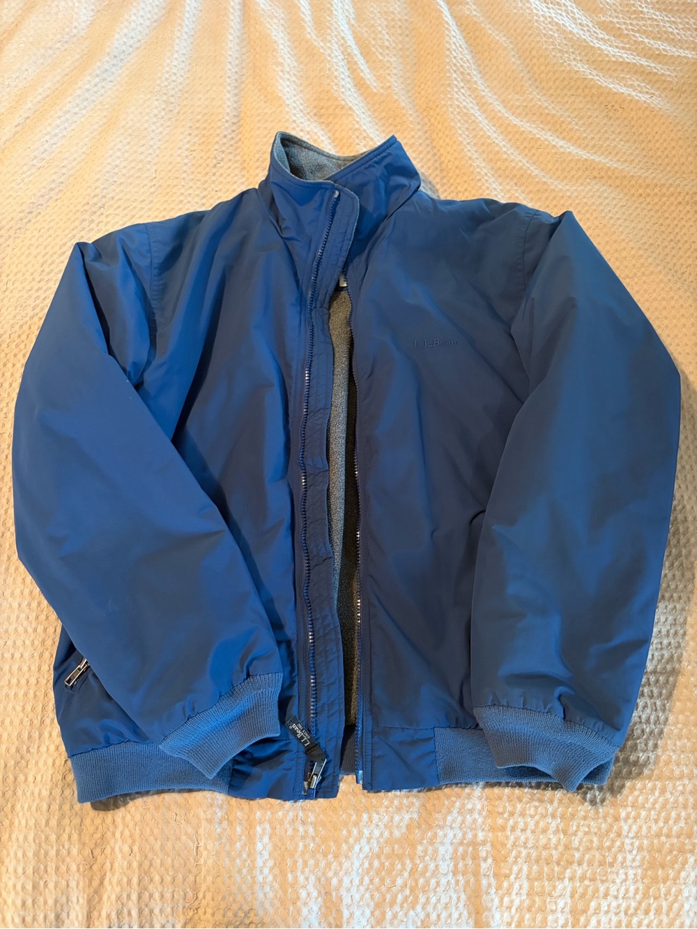 L.L. Bean Men’s Royal Blue Bomber Jacket